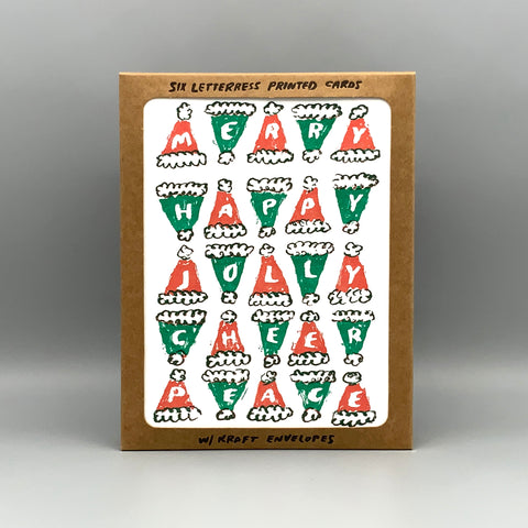 SET OF SIX / Holiday Hats