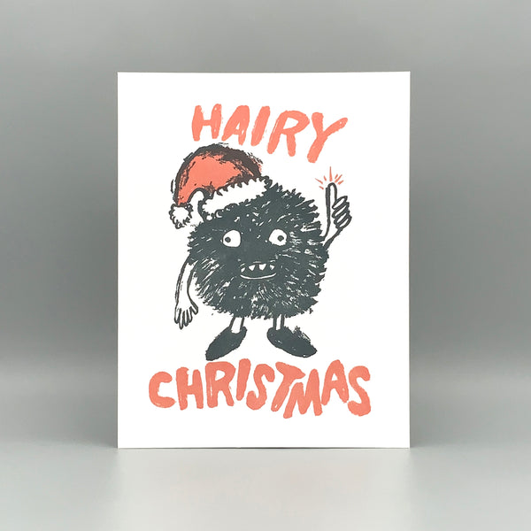 SET OF SIX / Hairy Christmas