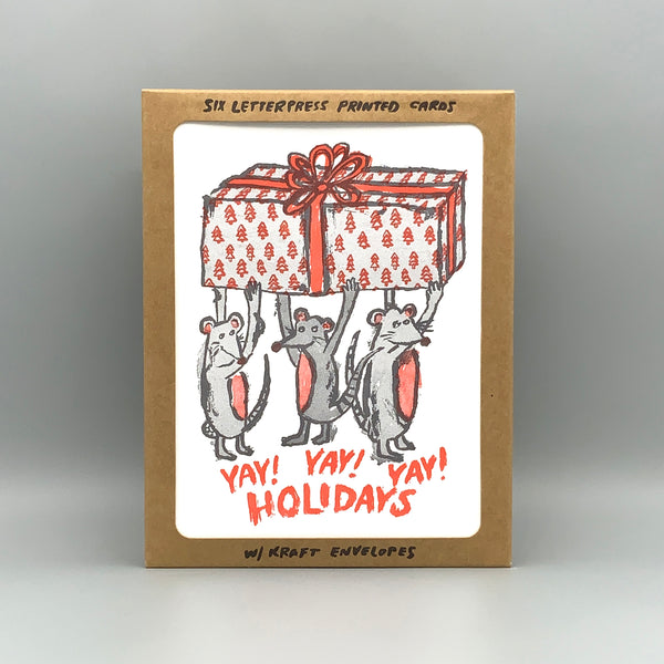 SET OF SIX / Holiday Mice