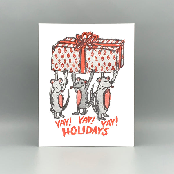SET OF SIX / Holiday Mice