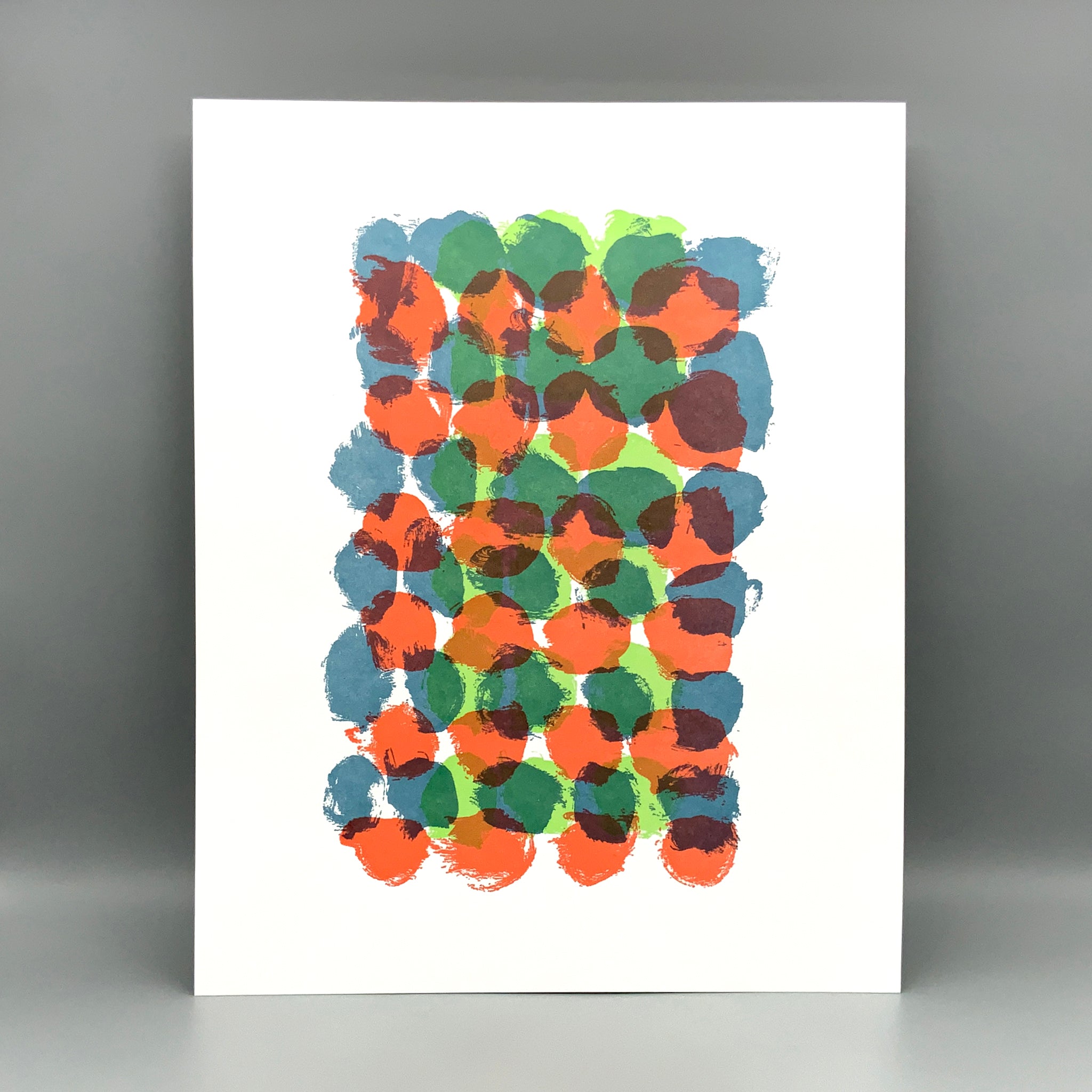 Dots / Letterpress Art Print