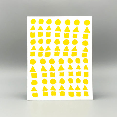 Shapes Yellow Blank