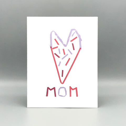 Tape Heart Mother's Day