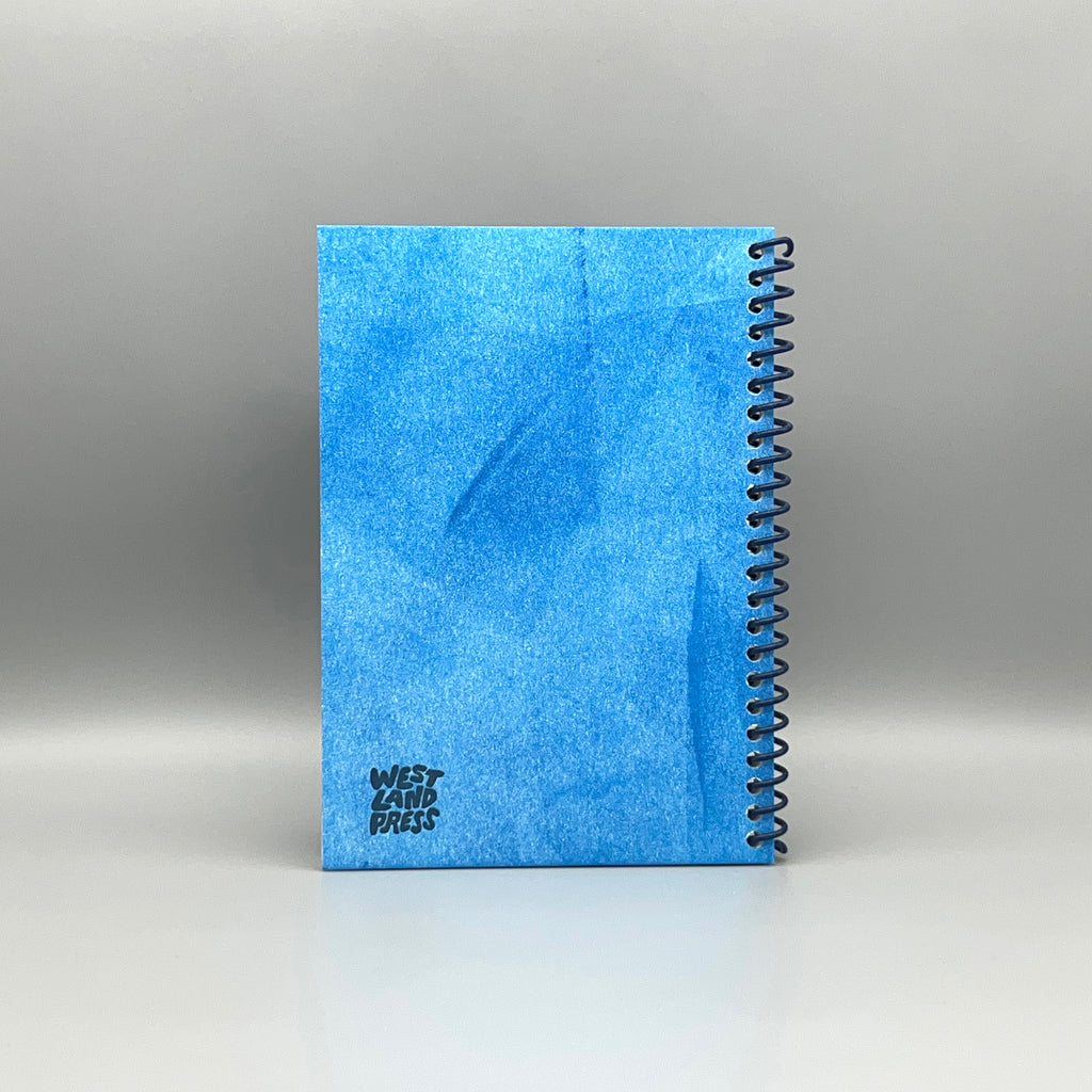 JUST A BLUE NOTEBOOK – Westland Press
